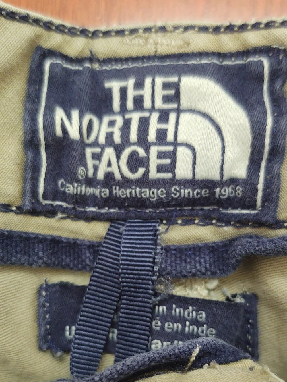 The North Face Beige Utility Cargo Shorts Size 10